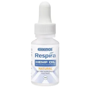 Elixinol RESPIRA 300mg CBD 15ml Natural or Grape-Mint Flavor