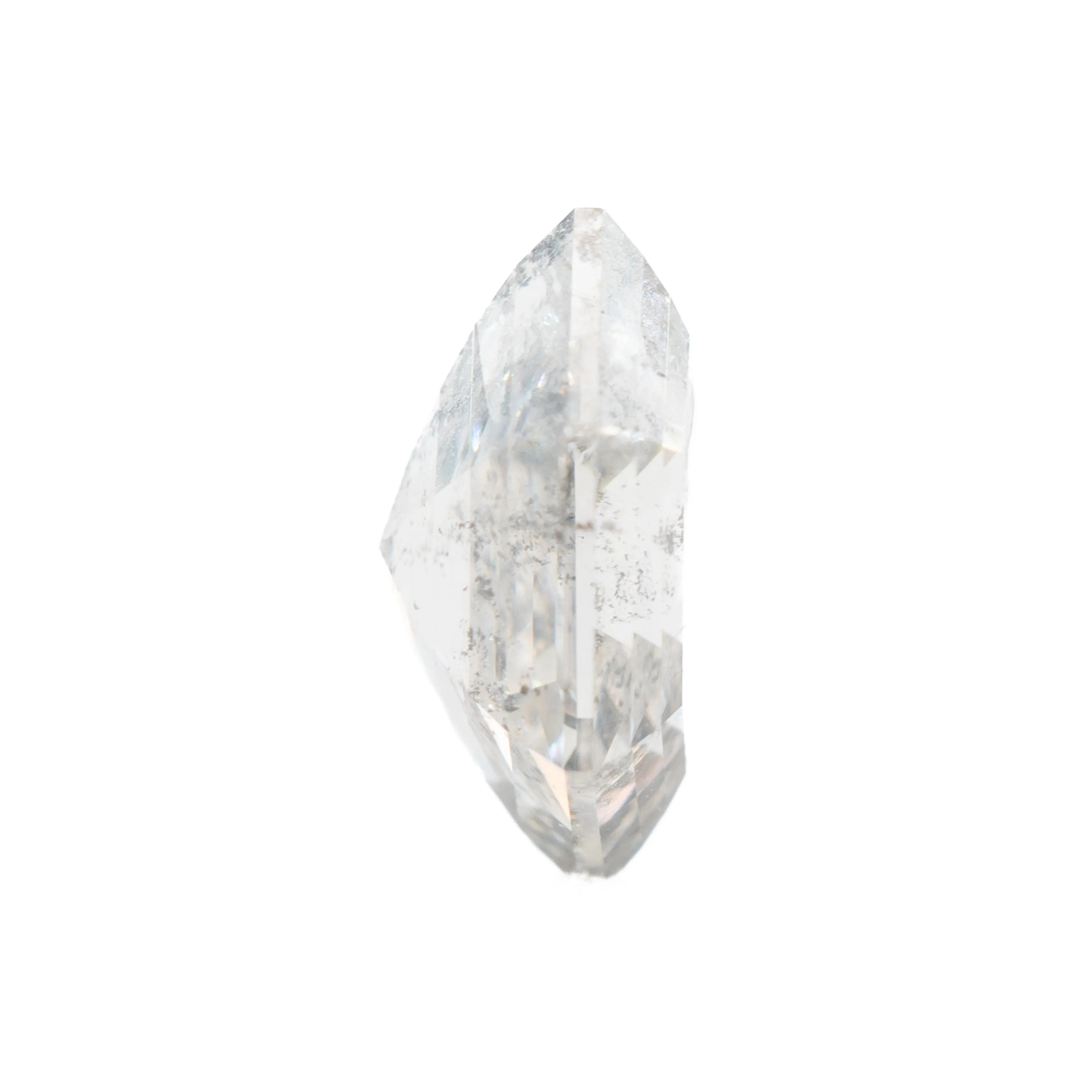 Elongated Hexagon Step Cut Salt & Pepper Diamond | 1.74ct | Canada Origin