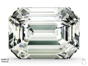 Emerald Cut Diamond EGL USA Certified 0.78ct G-VS1