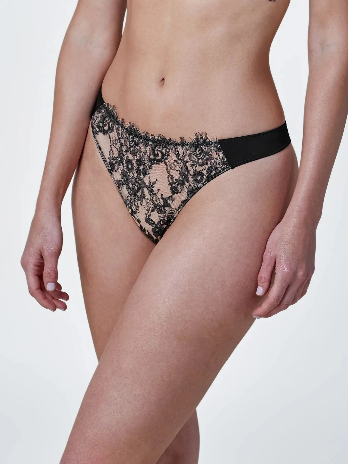 Entice Thong - Black