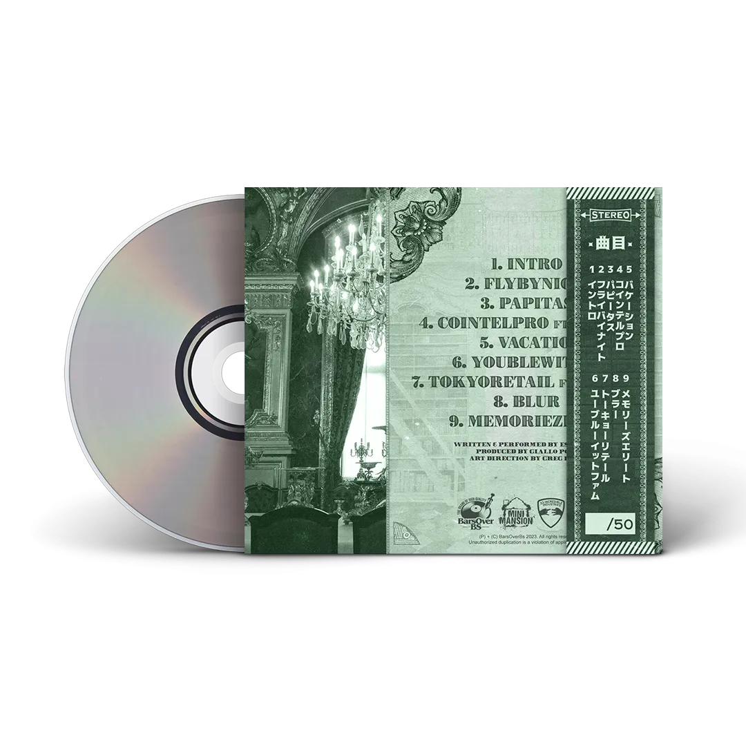 Estee Nack x Giallo Point - Papitas (Digipak CD With Obi Strip) (Glass Mastered CD)