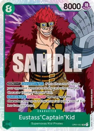 Eustass"Captain"Kid [OP01-051] One Piece - Romance Dawn