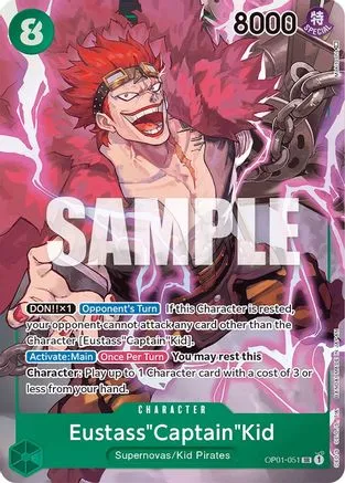 Eustass"Captain"Kid Parallel [OP01-051] One Piece - Romance Dawn
