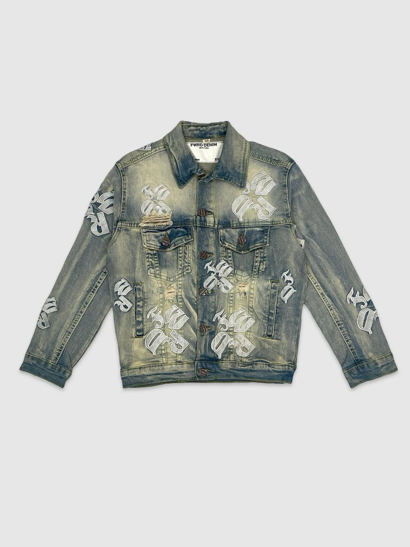 EVO-16281K-Kid's FWRD EMB Denim Jacket