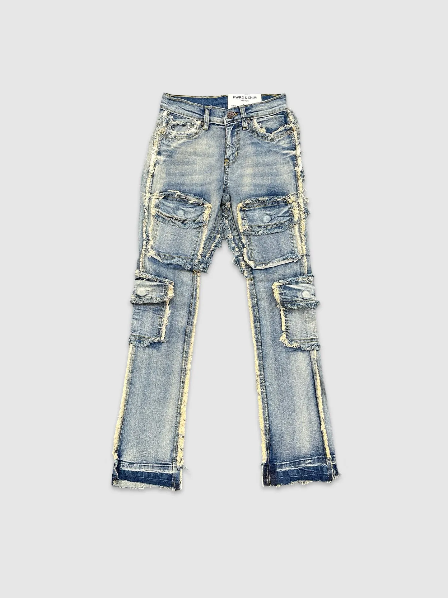 EVO-330220K-Kid's Stacked Payload Denim Jeans