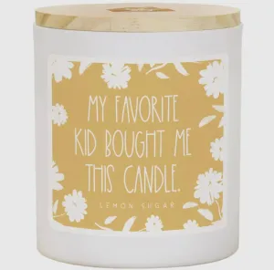 Favorite Kid Candle