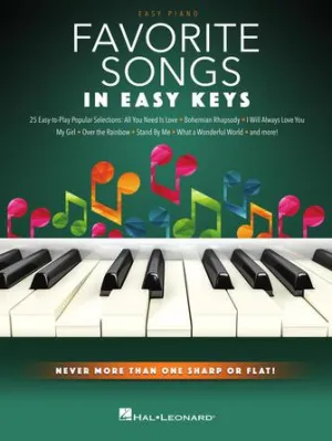 FAVORITE SONGS – IN EASY KEYS