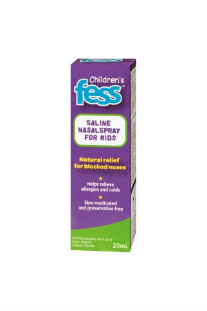 FESS Saline Nasal Spray Kids 20ml
