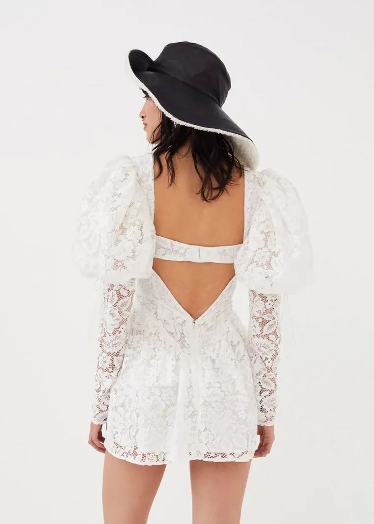 Frances Puff Sleeve Mini Dress