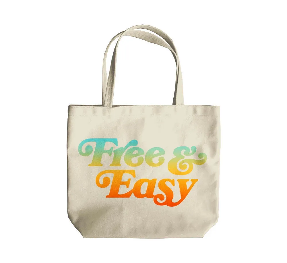FREE & EASY DON'T TRIP TOTE BAG
