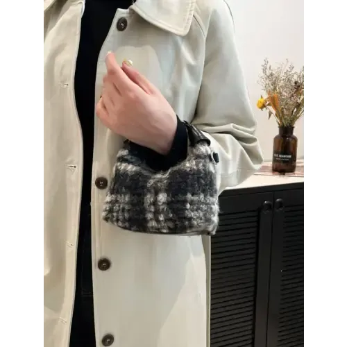 Fuzzy Mini Handbag