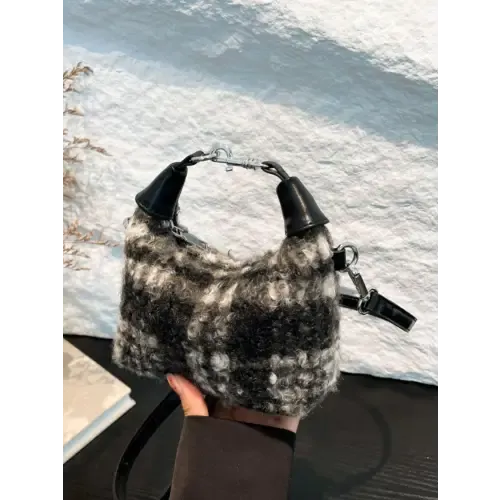 Fuzzy Mini Handbag