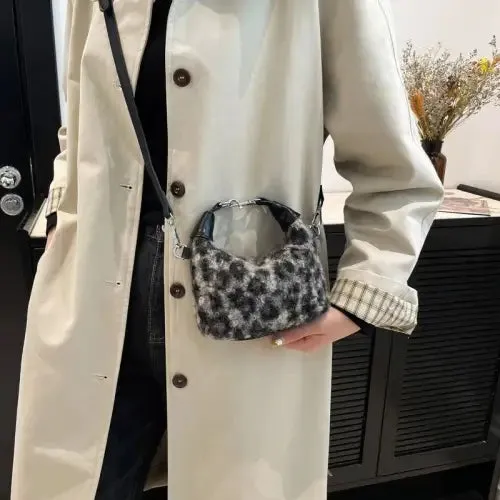 Fuzzy Mini Handbag