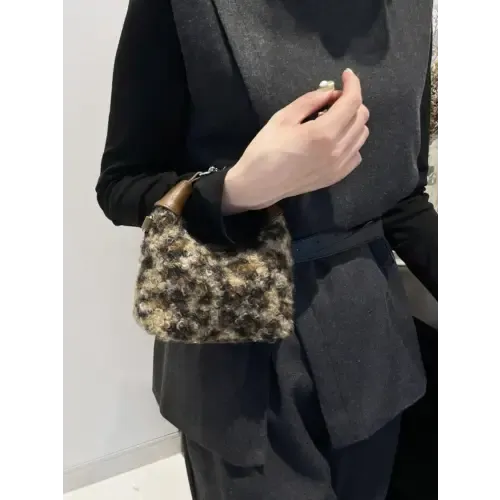 Fuzzy Mini Handbag