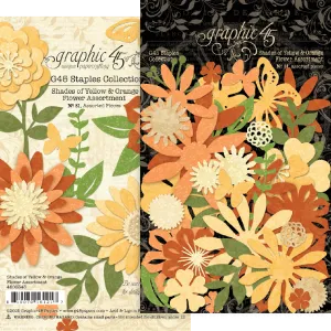 G45 Flower Assortment - Shades of Yellow and Orange
