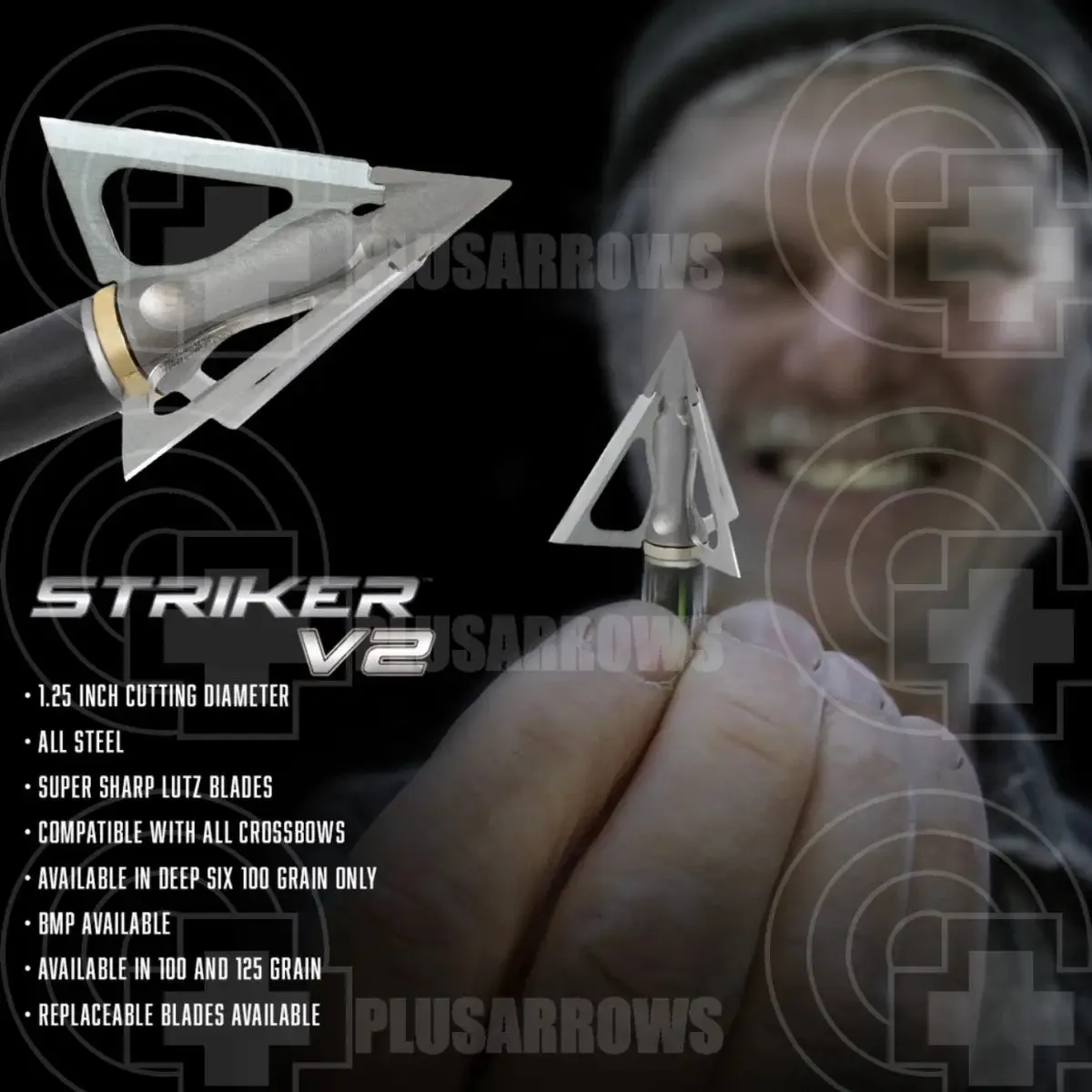 G5 Striker V2 Fixed Blade Broad Head (3 Pack)
