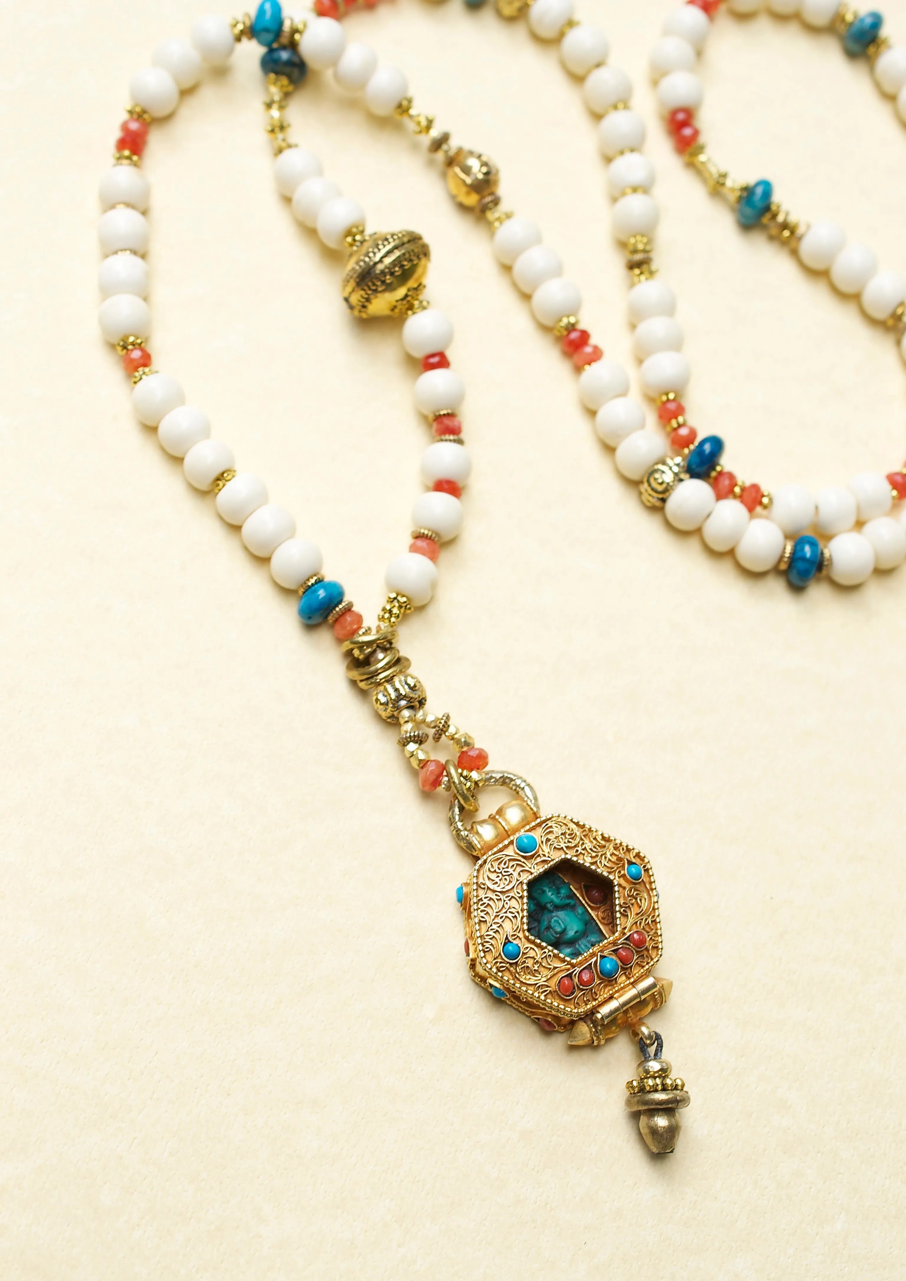 Ganesha One of A Kind Wish Necklace
