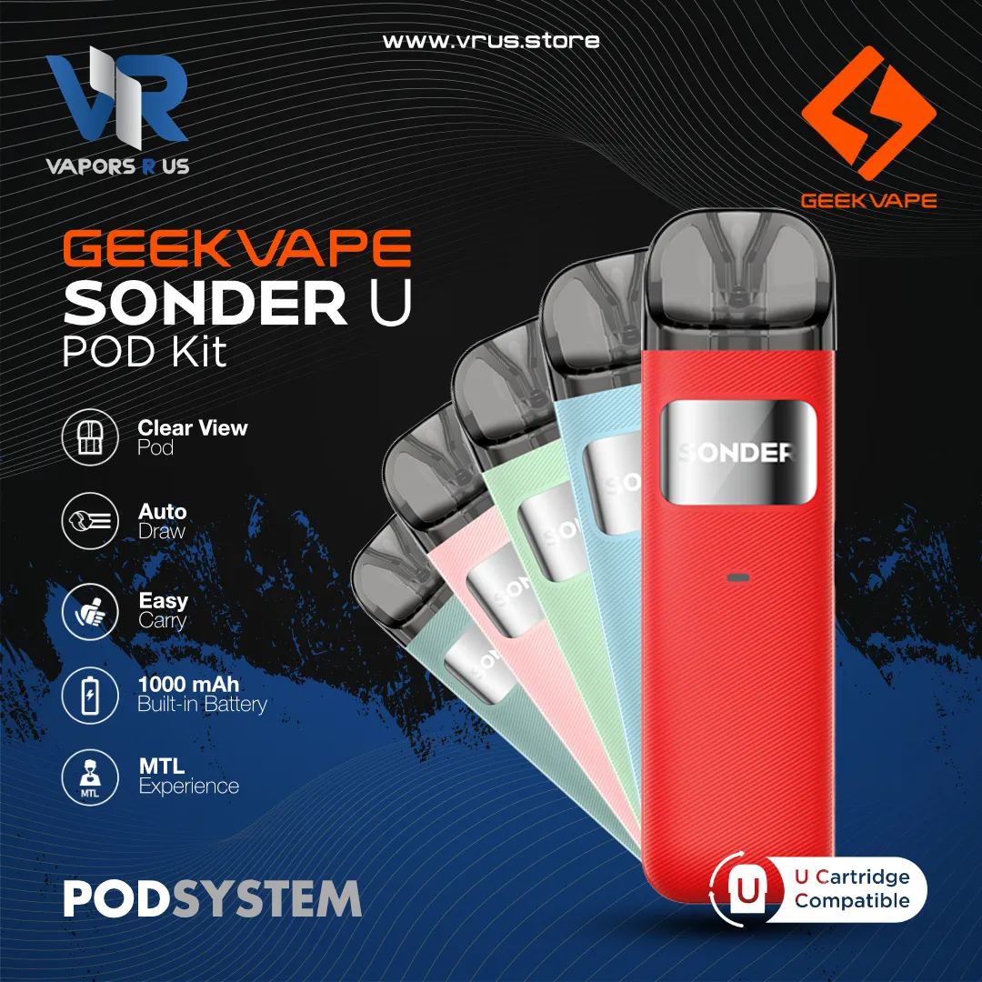 GEEKVAPE - Sonder U Pod Kit 1000mAh (GEEKVAPE U Series)