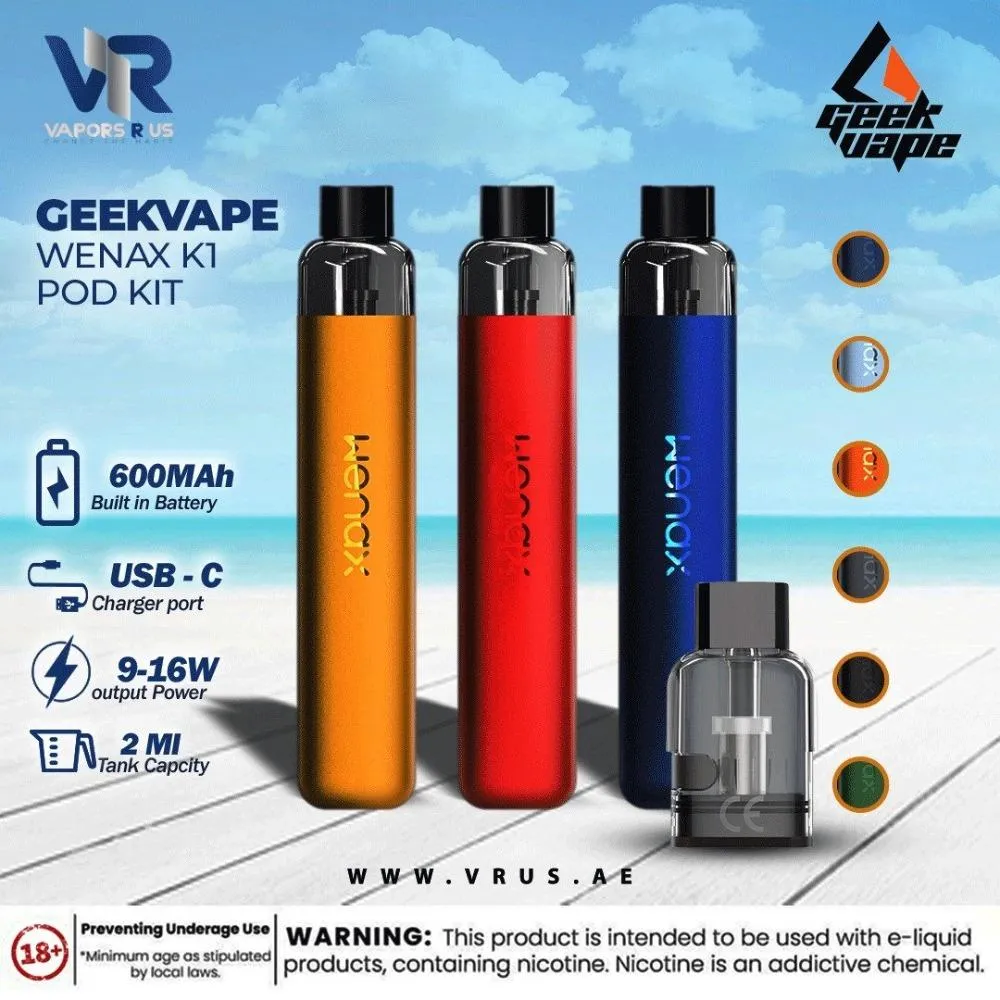 GEEKVAPE - Wenax K1 Pod Kit 600mAh
