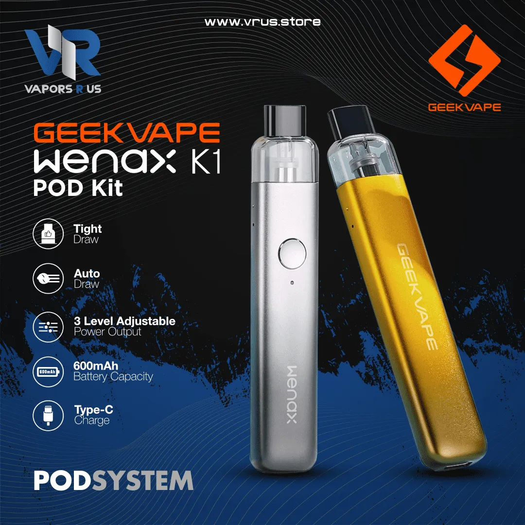 GEEKVAPE - Wenax K1 Pod Kit 600mAh