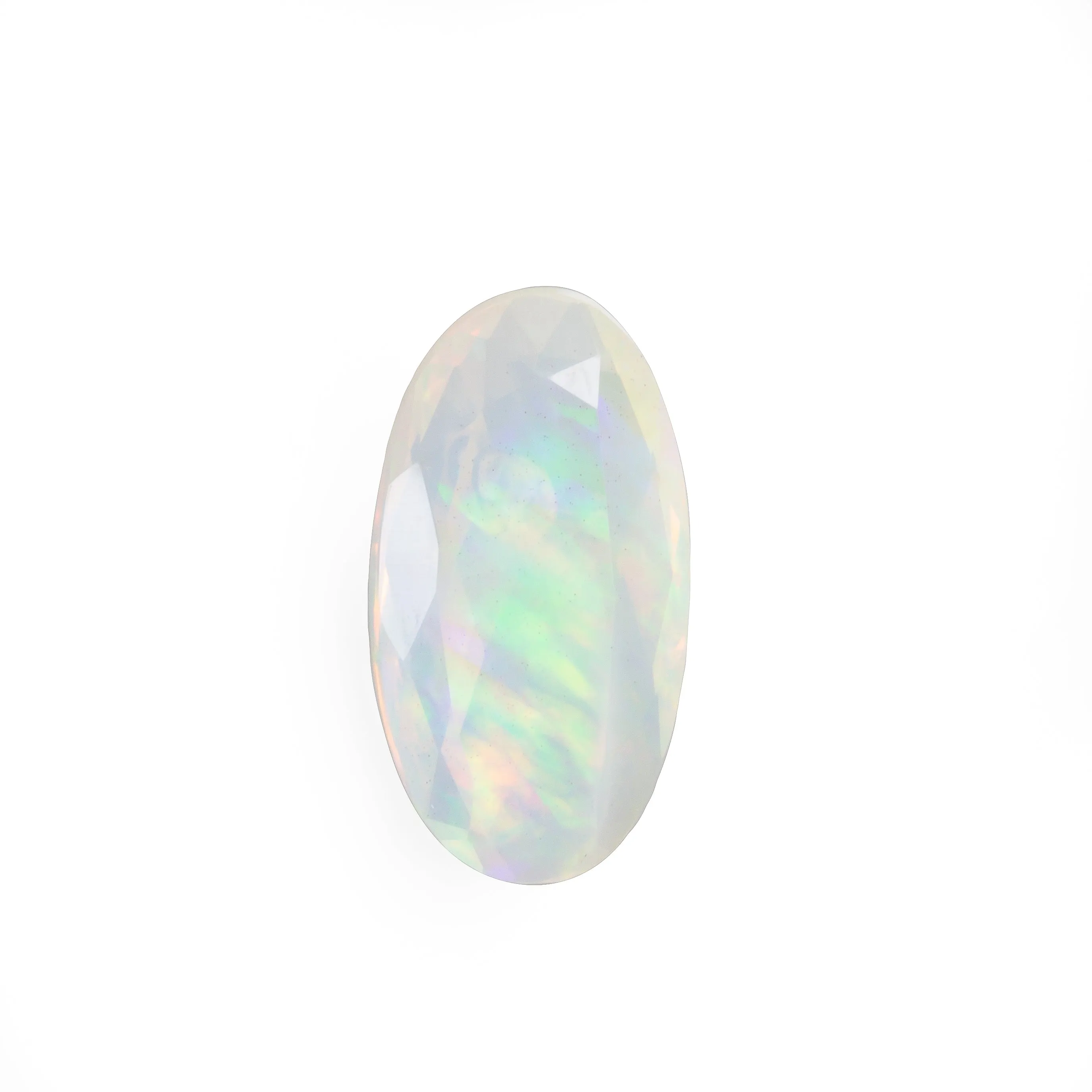 Gem Opal 7.05ct 21.79 mm Oval Faceted Gemstone