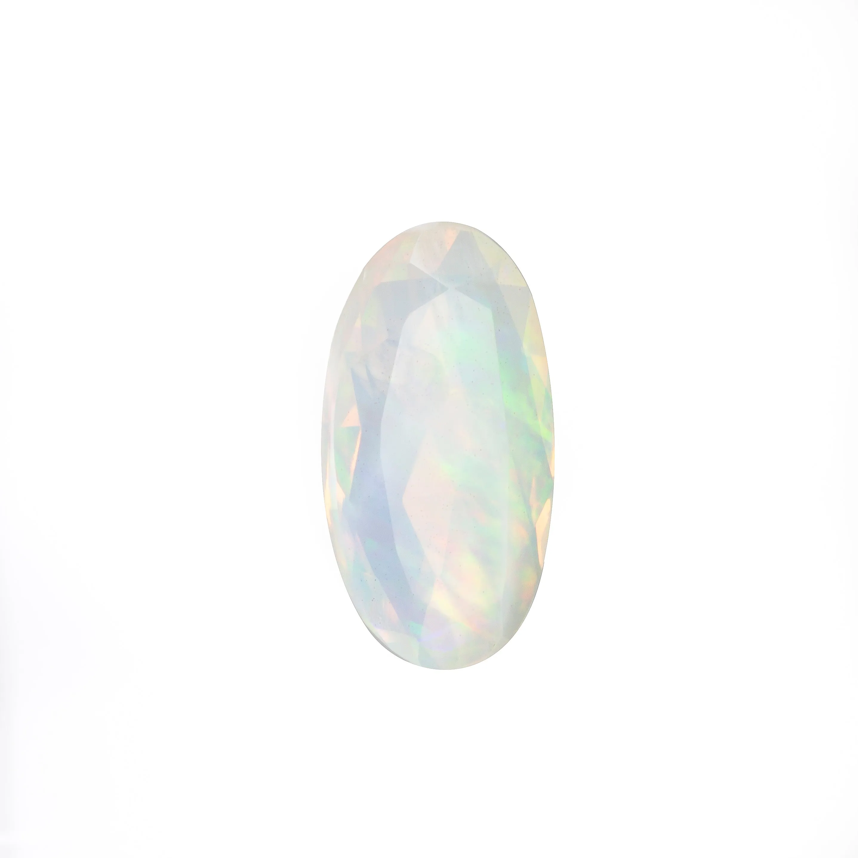Gem Opal 7.05ct 21.79 mm Oval Faceted Gemstone