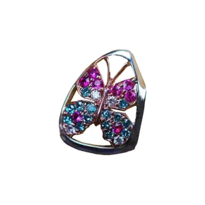 Gemstone Butterfly Grillz