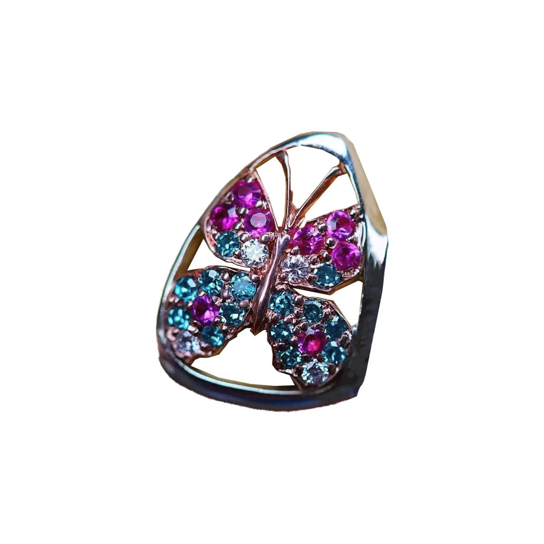 Gemstone Butterfly Grillz