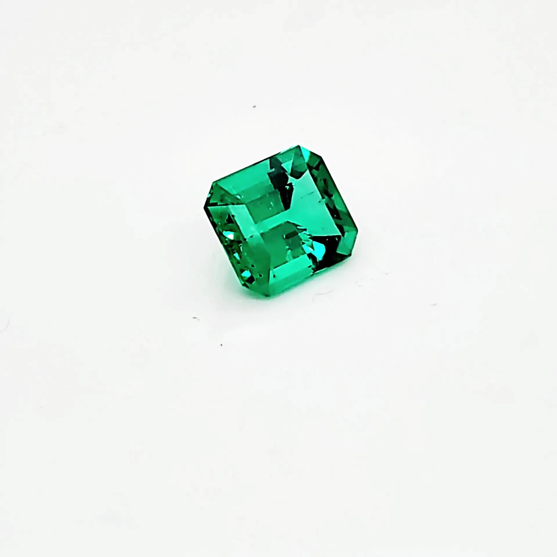 GIA Certified 4.53 Carat Emerald Cut Emerald Diamond Platinum Ring