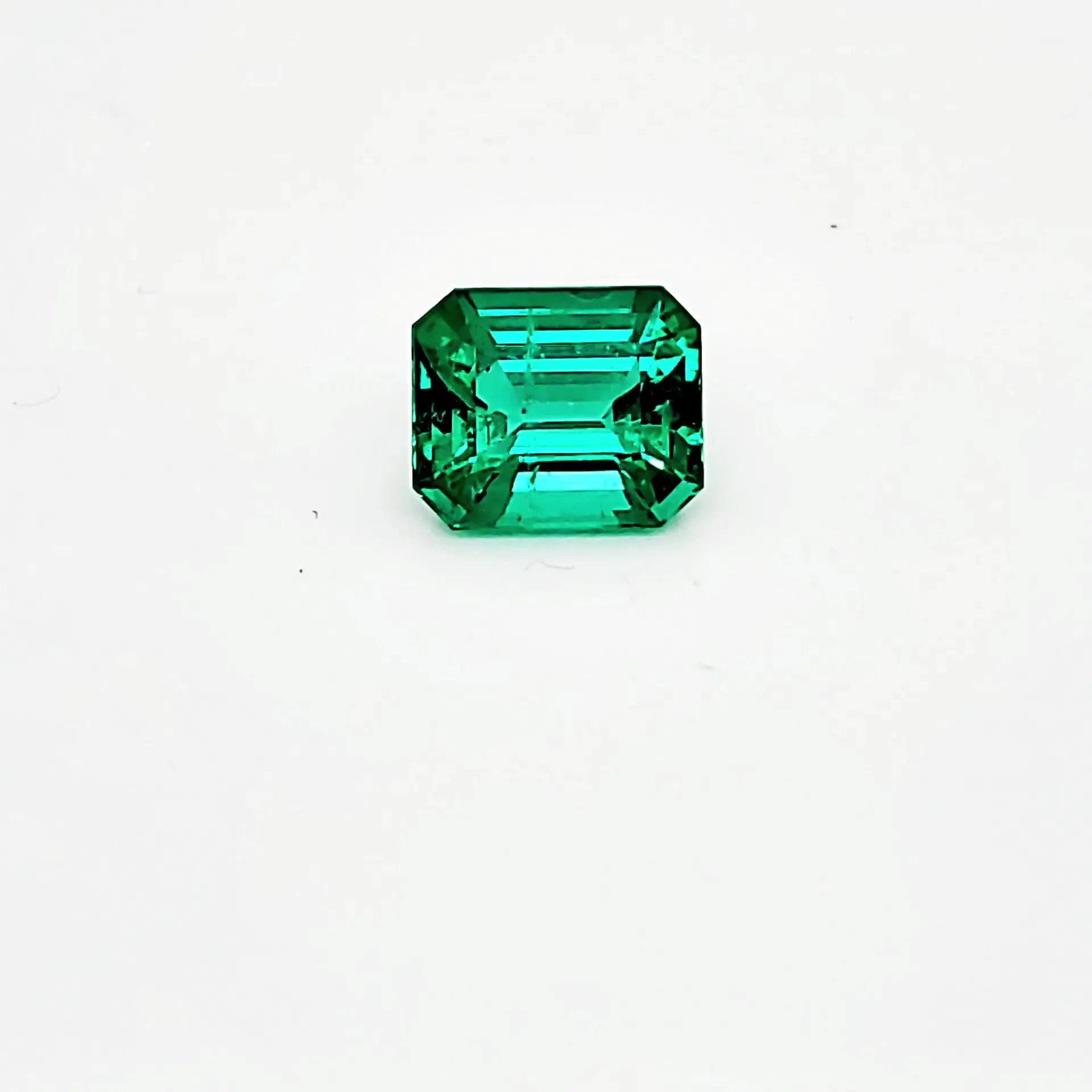 GIA Certified 4.53 Carat Emerald Cut Emerald Diamond Platinum Ring