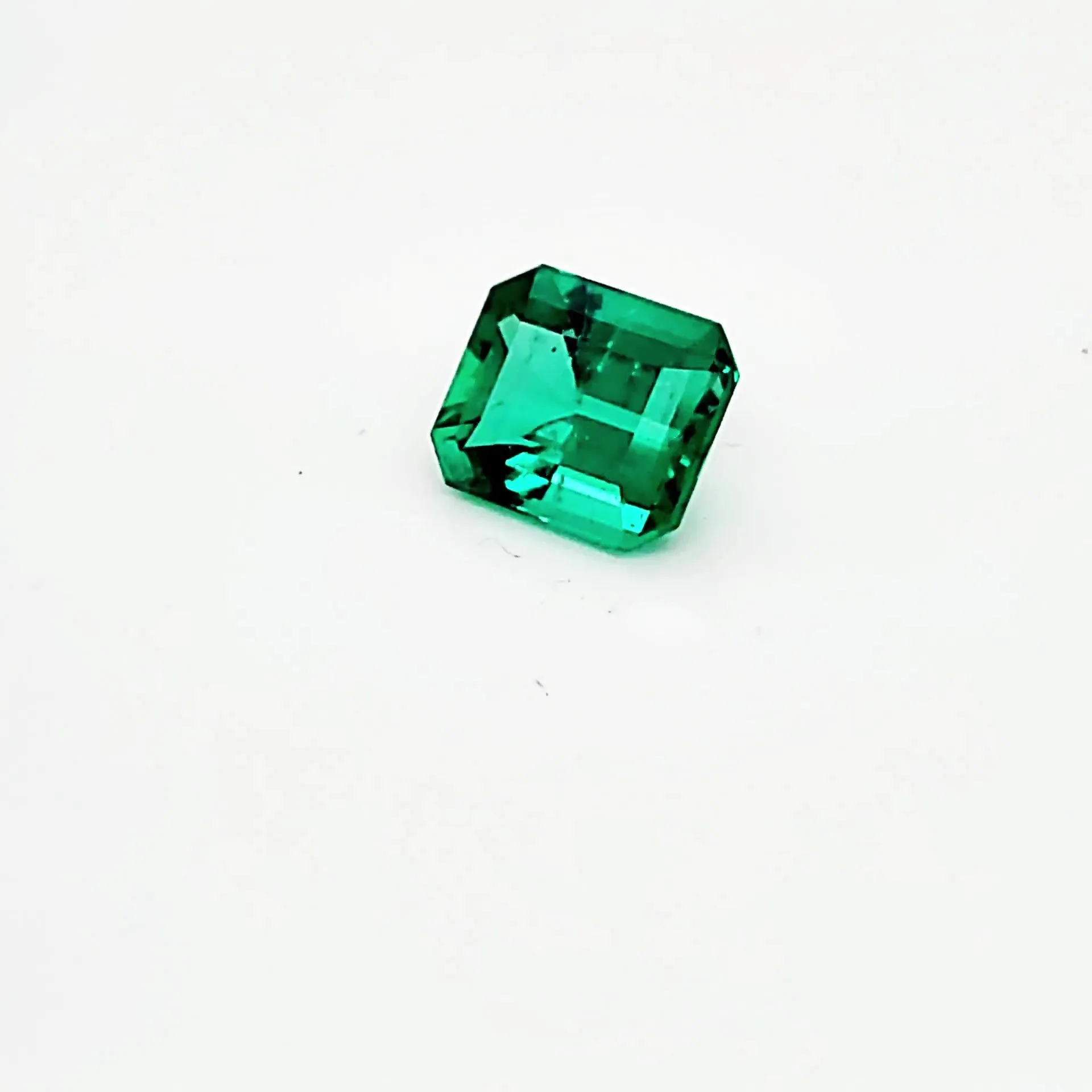 GIA Certified 4.53 Carat Emerald Cut Emerald Diamond Platinum Ring