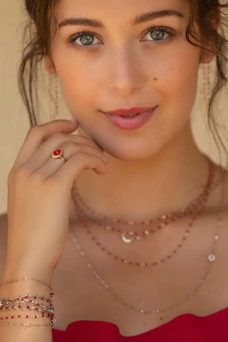 Gigi Necklace Poppy 16.5"