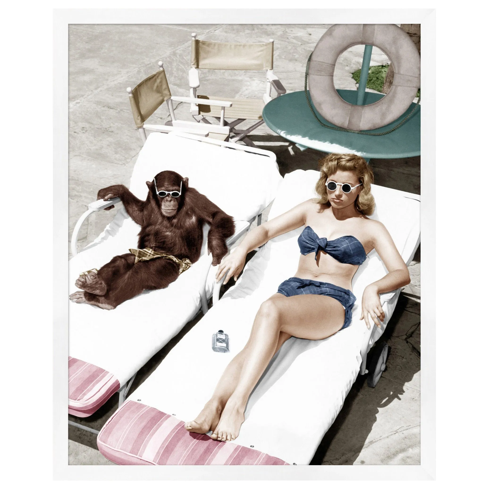 Gigi's Day Off Framed Art Print