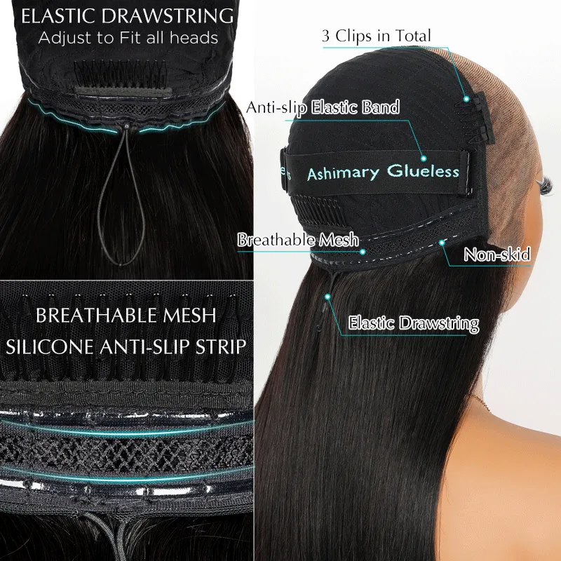 Ginger Color Loose Deep Wave 13x4 13x6 Lace Wigs 180% 250% Density Thicker Lace Front Wigs Ashimary Virgin Hair