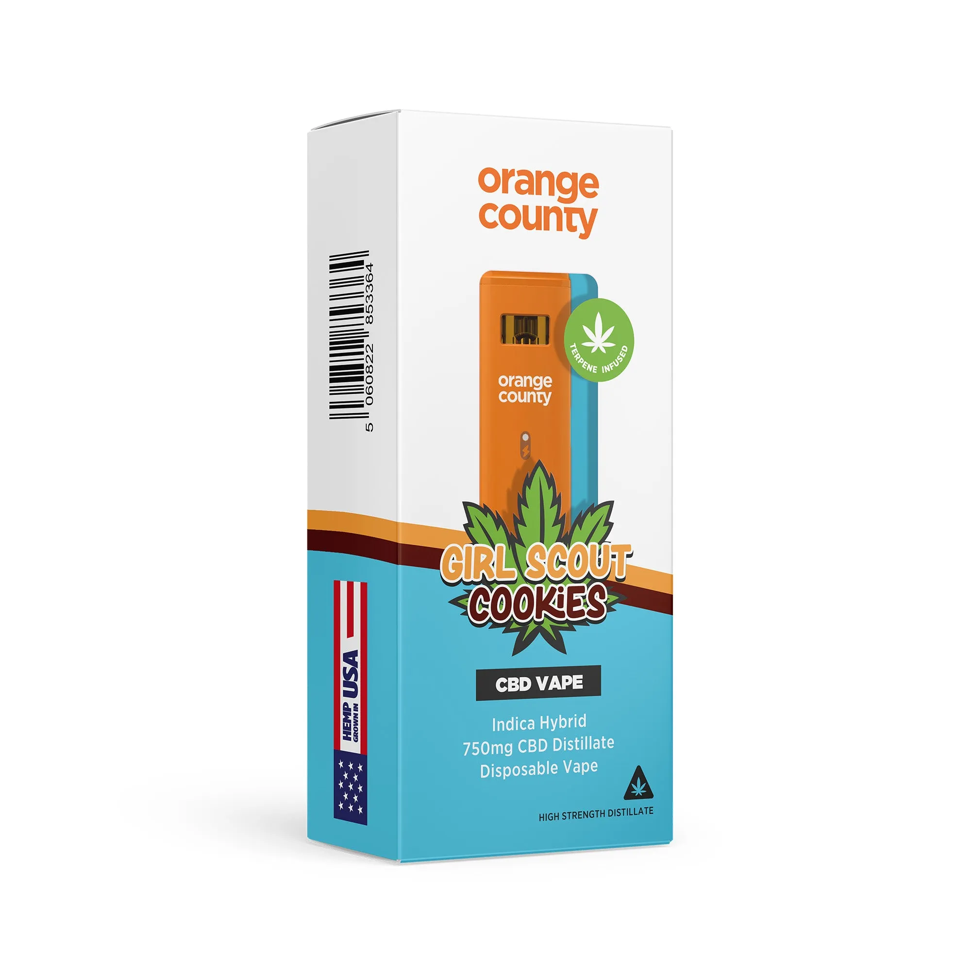 Girl Scout Cookies 1ml Disposable CBD Vape Pen - (750mg)