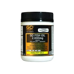 Go Healthy Fish Oil 2000mg Odourless 230cap