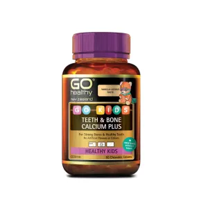 Go Healthy Kids Teeth/Bone Calcium  60 Chew