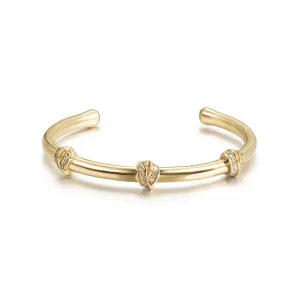 Gold Knot Cuff