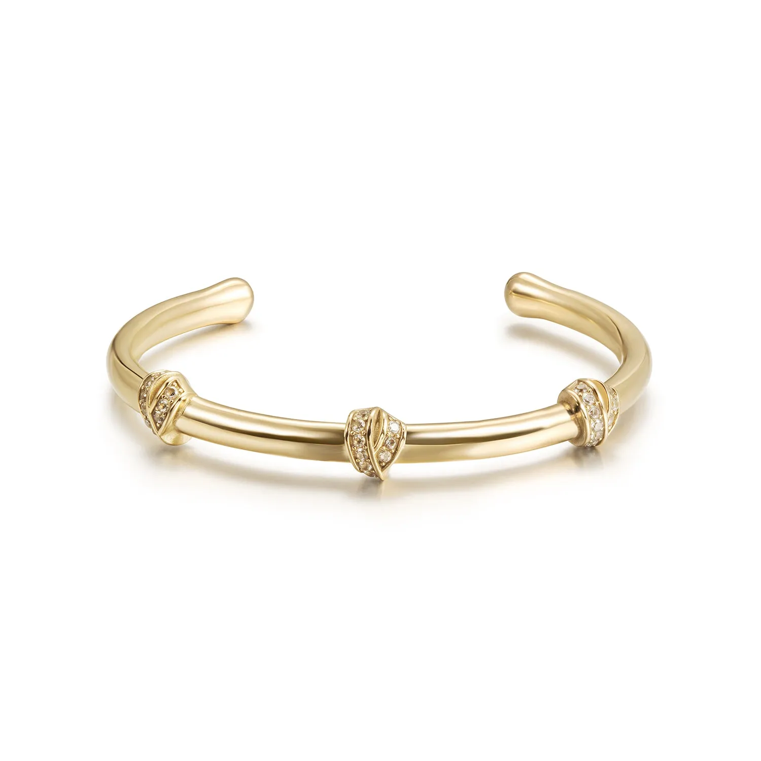 Gold Knot Cuff