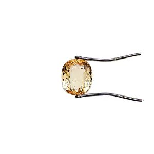 Golden Yellow Tourmaline, 3.15ct Oval Cut