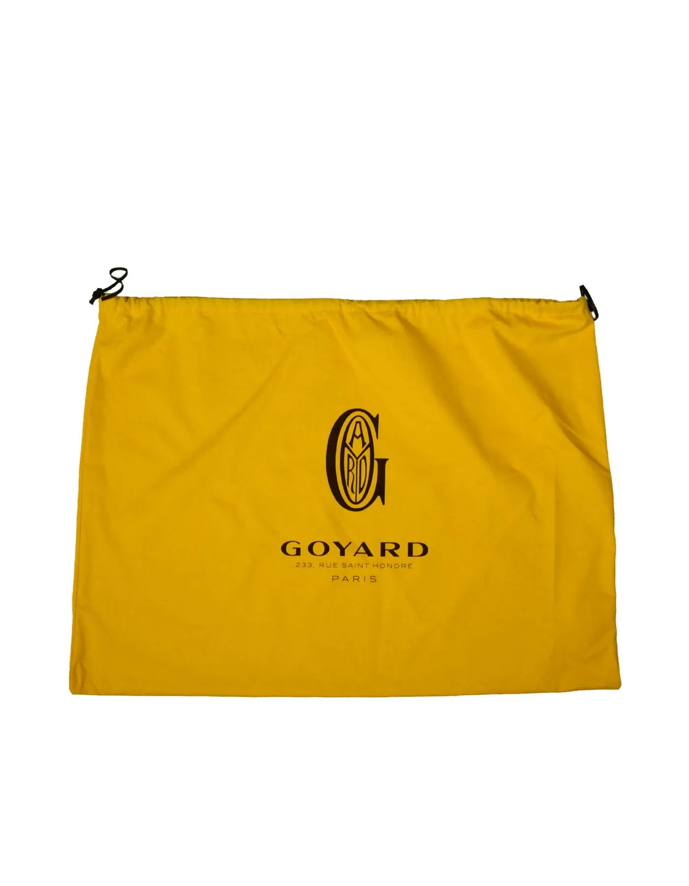 Goyard 2020 Yellow Goyardine Bulldog Villette Tote