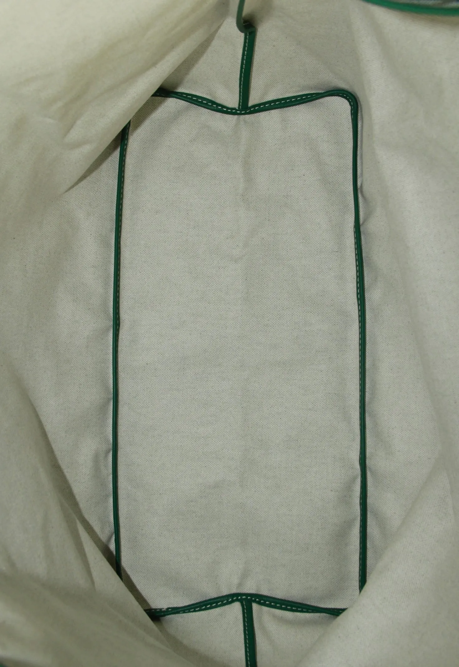 Goyard NEW Green Goyardine St. Louis GM Tote