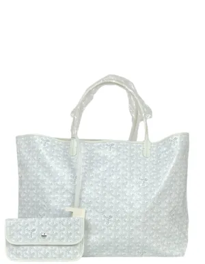 Goyard NEW White Goyardine St. Louis GM Tote