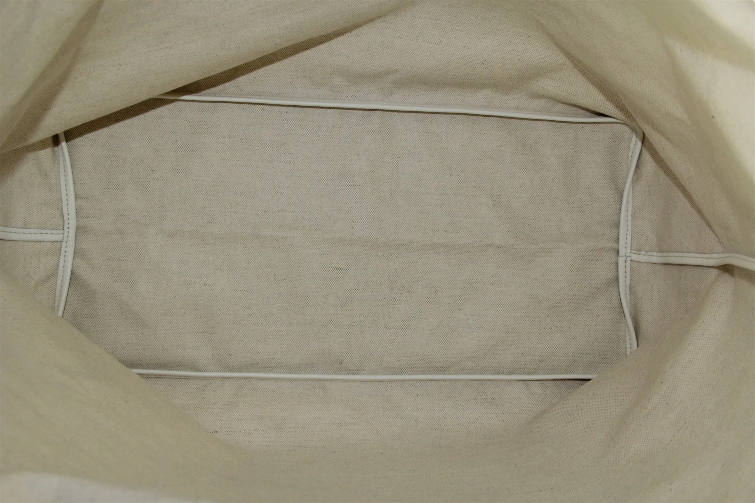 Goyard NEW White Goyardine St. Louis GM Tote