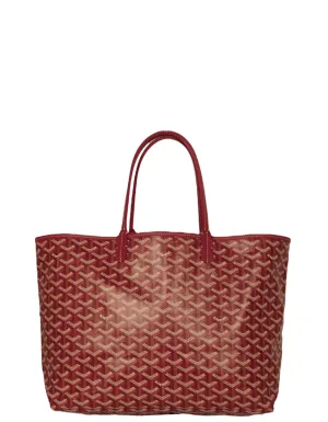 Goyard Red Canvas Goyardine St. Louis PM Tote Bag