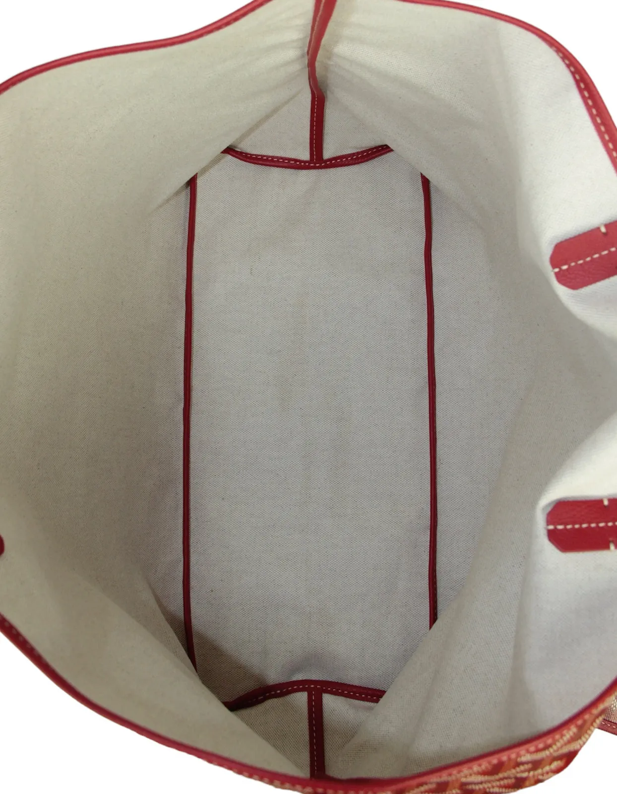 Goyard Red Canvas Goyardine St. Louis PM Tote Bag