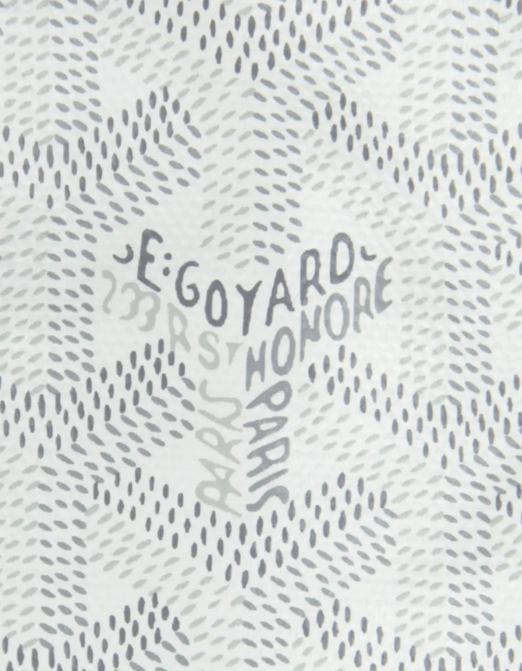 Goyard White Canvas Goyardine Saint Louis GM Tote Bag w/ Insert