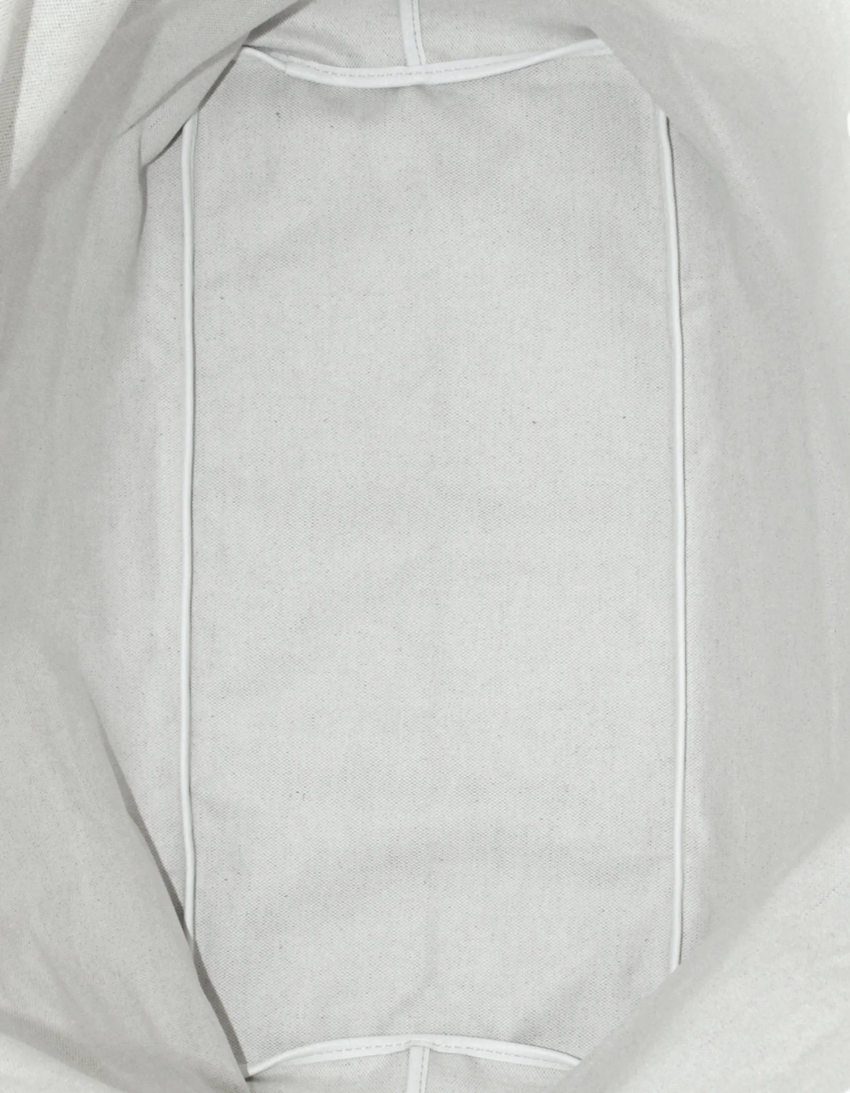 Goyard White Canvas Goyardine Saint Louis GM Tote Bag w/ Insert