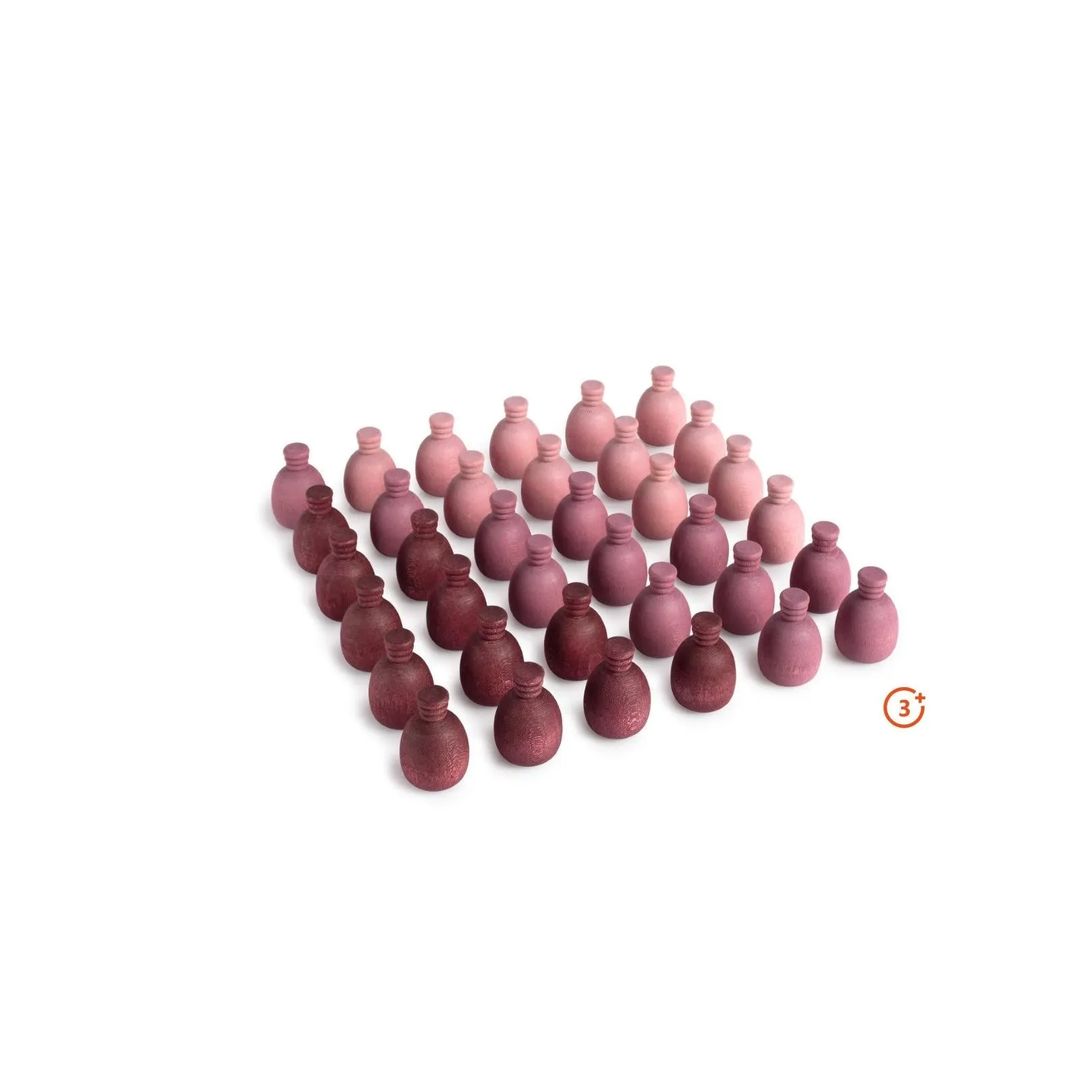 Grapat Loose Parts Pineapples - 36 pieces in Purples