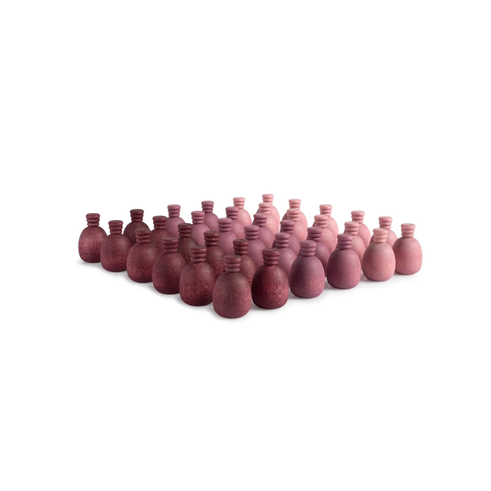 Grapat Loose Parts Pineapples - 36 pieces in Purples